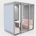 China Hot Sales Office Phone Booth Double Soundproof Booth Supplier